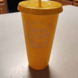 24 Oz. Plastic Tumbler with Lid